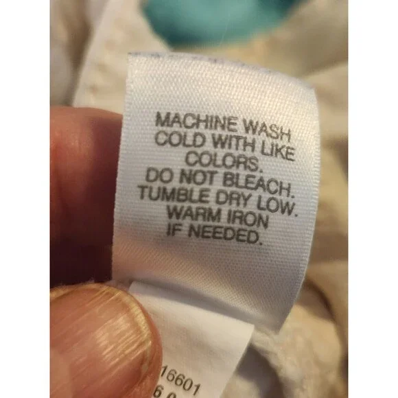 J. Jill Size 16 White Denim Authentic Fit Cotton Blend Slim Ankle Jeans - Picture 7 of 9